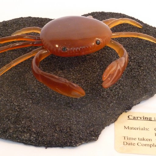 Carved Crab by  Ron Anderson