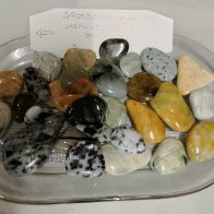 Selection of Grossular Garnets-Orepuki Beach